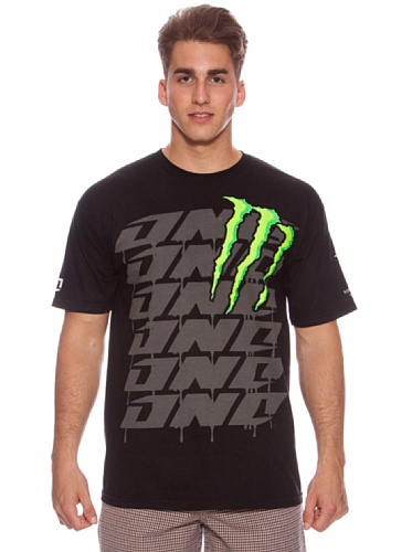 Monster 32111 T-Shirt pour Homme Noir Noir Medium