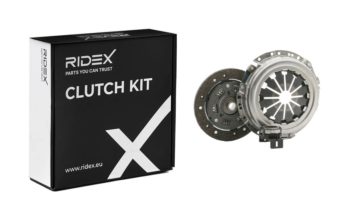 RIDEX 479C0062 Kit frizione con spingidisco frizione con cuscinetto disinnesto con disco frizione Compatibilità con FIAT Panda Hatchback 141
