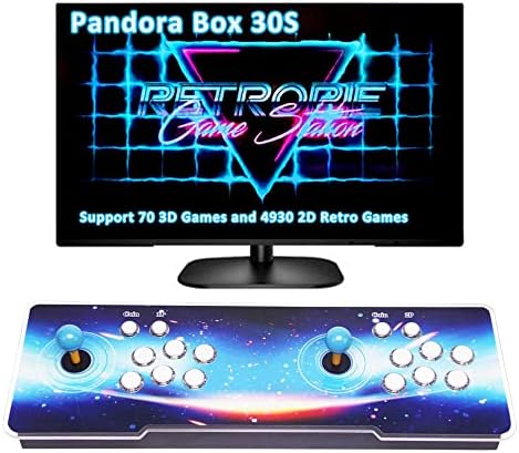 SupYaque 5000 Games in 1 Pandora Box Arcade Console Retro Video Game Machine for Home TV Search Games Function Favorite List Pause Games with HDMI VGA to Connect