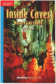 Paperback Inside Caves Nature's Artwork (Grade 2 Reading) Book