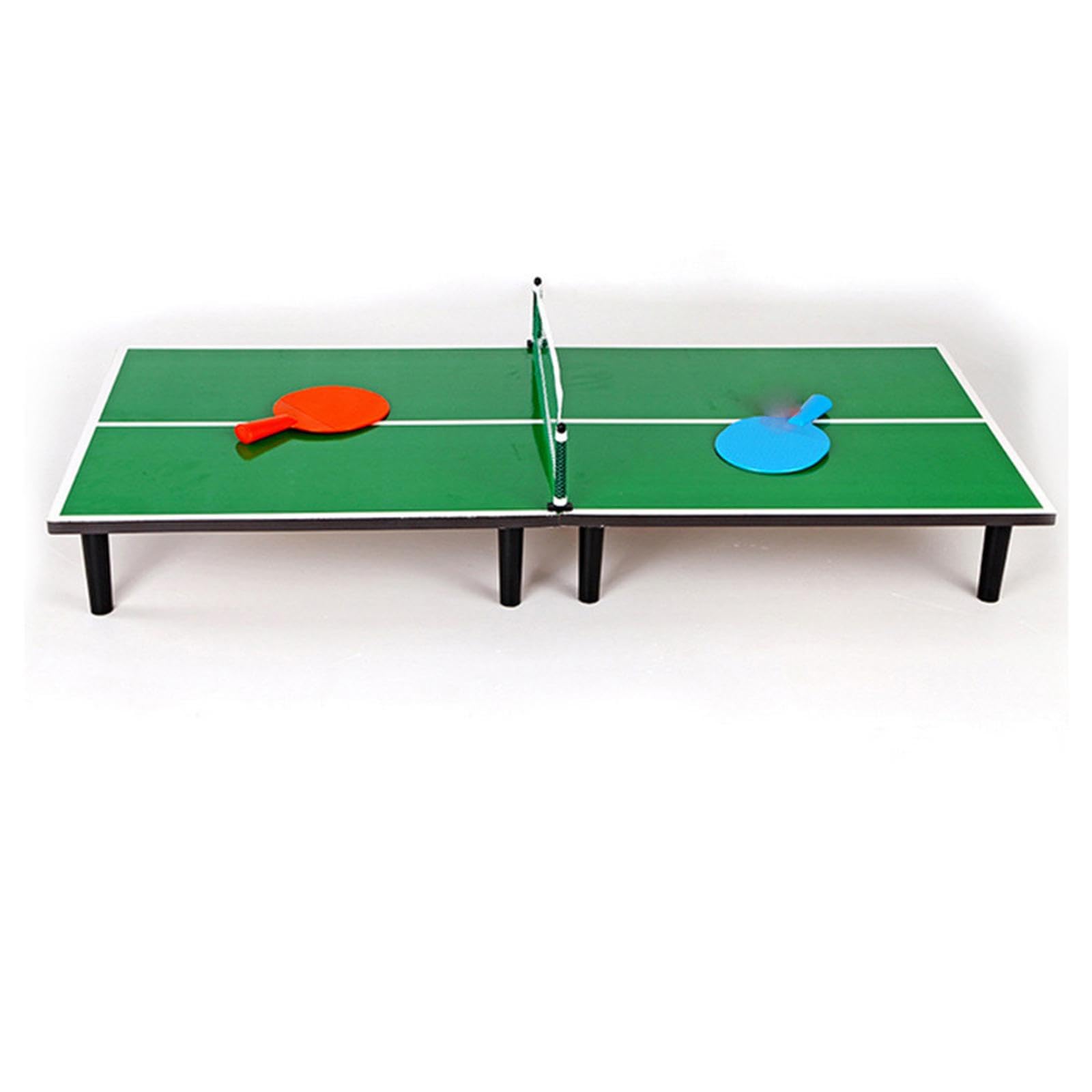 Mini Tavolo da Pong Portatile con 2 Racchette, Ideale per Bambini