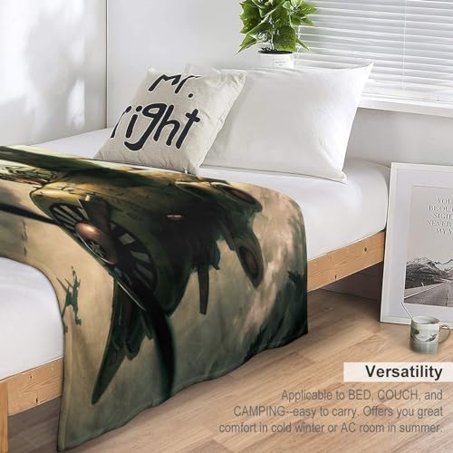 Manta de franela suave mullida cuatro estaciones para cama y sofá 6