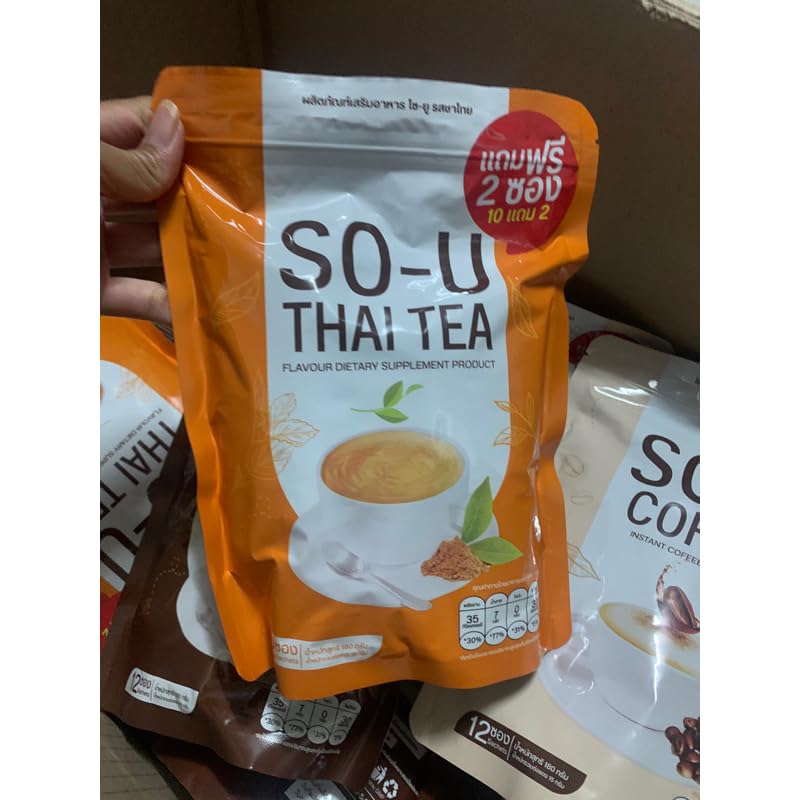 12 Sachets/Pack(180g) Roasted Fruit Snack Delicious Intense Roasted Much Mellow Good Shape SO UU Thai Tea New Set 8 By Beautygoodshop [Get Free For You Beauty Gifts] image 5