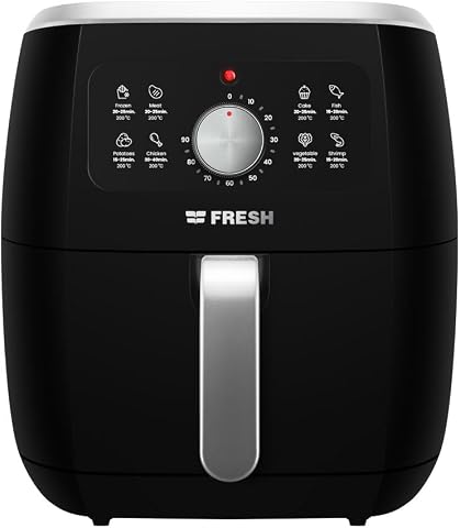 Fresh 1800W Mechanical Air Fryer, 7 Liter Capacity