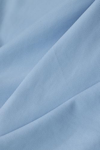 Image of SNITCH Men Casual & Semi-Formal Shirt | Regular Fit Full Sleeve Point Collar Solid Design | Premium Nylon Blend Breathable & Stretchable Fabric for All Day Comfort