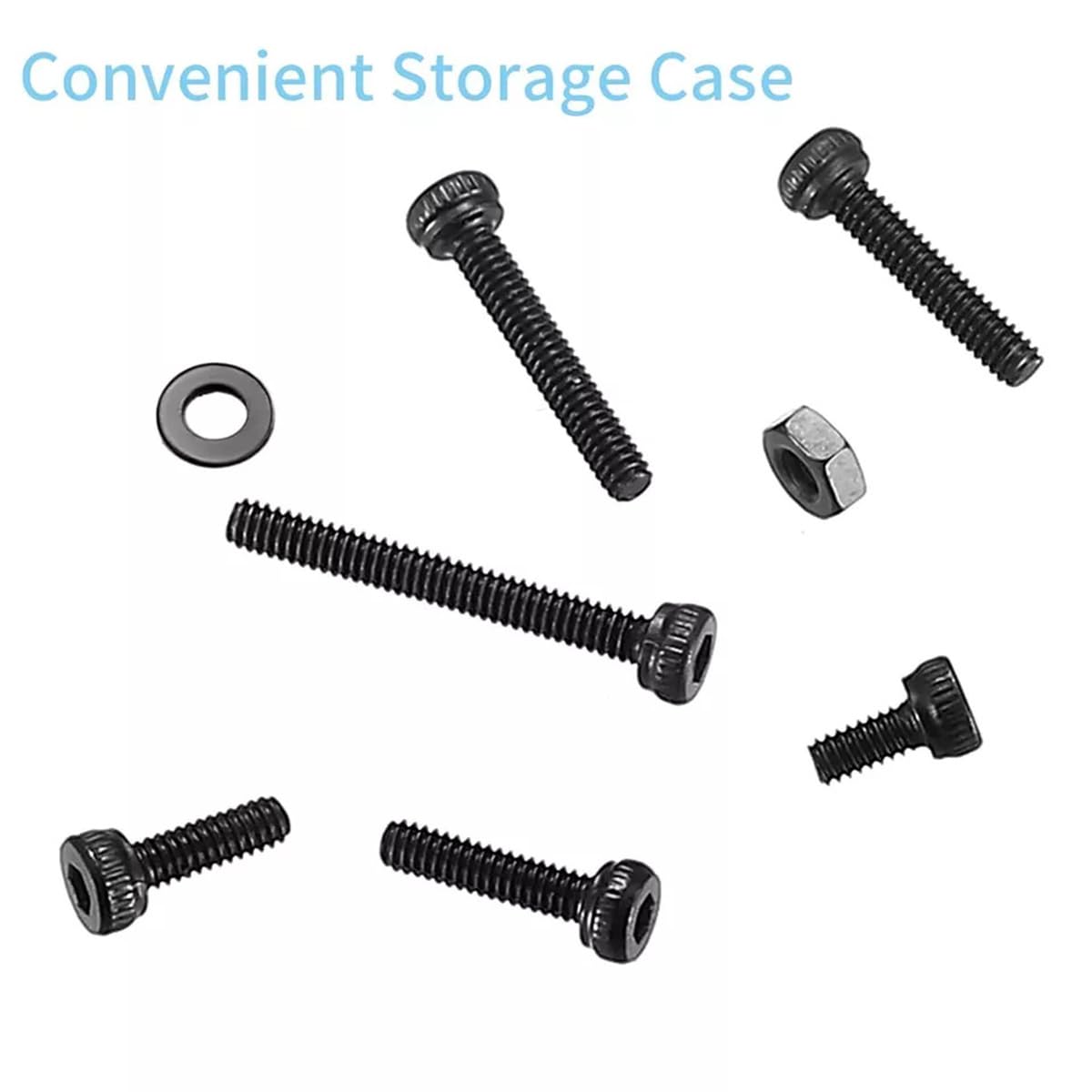 screw and nut set,bolts and nuts set kit,nut and bolt assortment kit M4 Slotted Pan Head Hex Bolts and Nuts Sets - Image 3