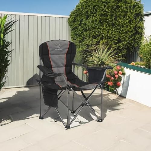 LET'S CAMP Folding Camping Chair LC-E01CC401-BK-N の商品画像 5