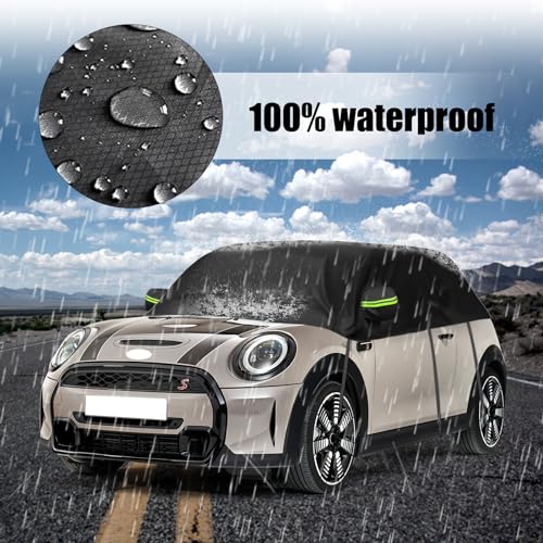 Image of Car Cover Replacement for 2000-2026 Mini Cooper 3 Doors, Half Garage Cover
