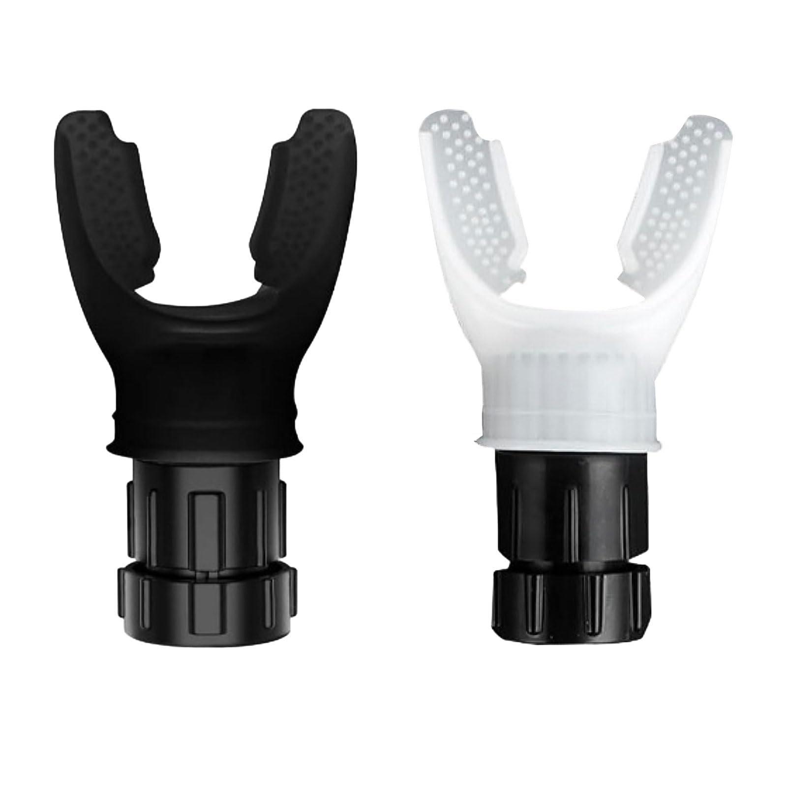 2 Pcs Breath Trainer Portable Breathing Trainer Silicone Lung Exerciser Device Resistance Breathing Exercise for Yoga Swimming Fitness