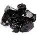 TGS Gems 1/2lb Bulk Size 1'' Rough Gemstones Black Obsidian Mine Reiki Healing Crystals Free Pouch