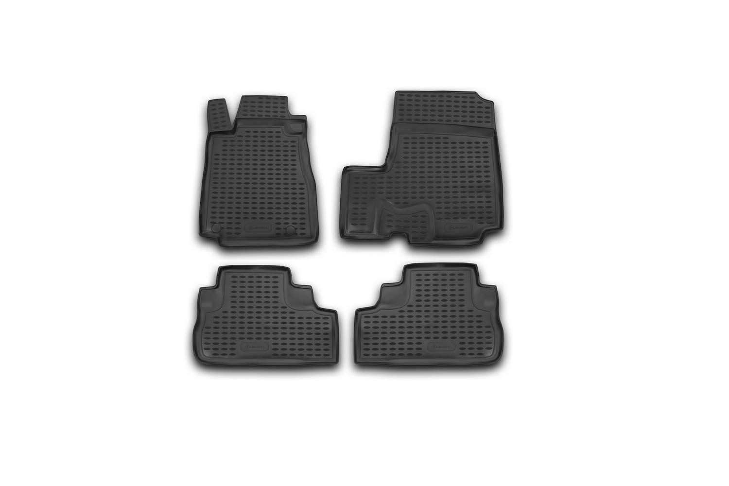 ELEMENT Alfombrillas 3D para ŠKODA Karoq 2017- | Familiar | Europa | Sin Caja Asiento | 4 Piezas — view 60