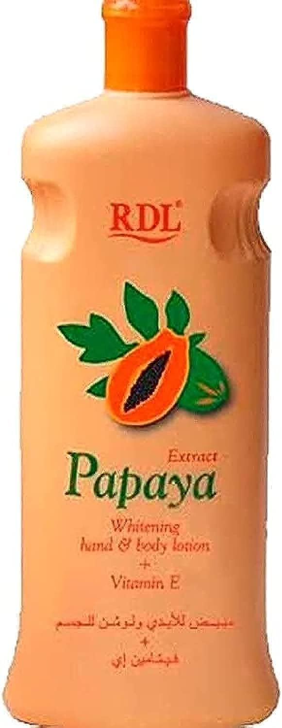 RDL Whitening Lotion for Hands and Body with Papaya Extract 600 ml Buy