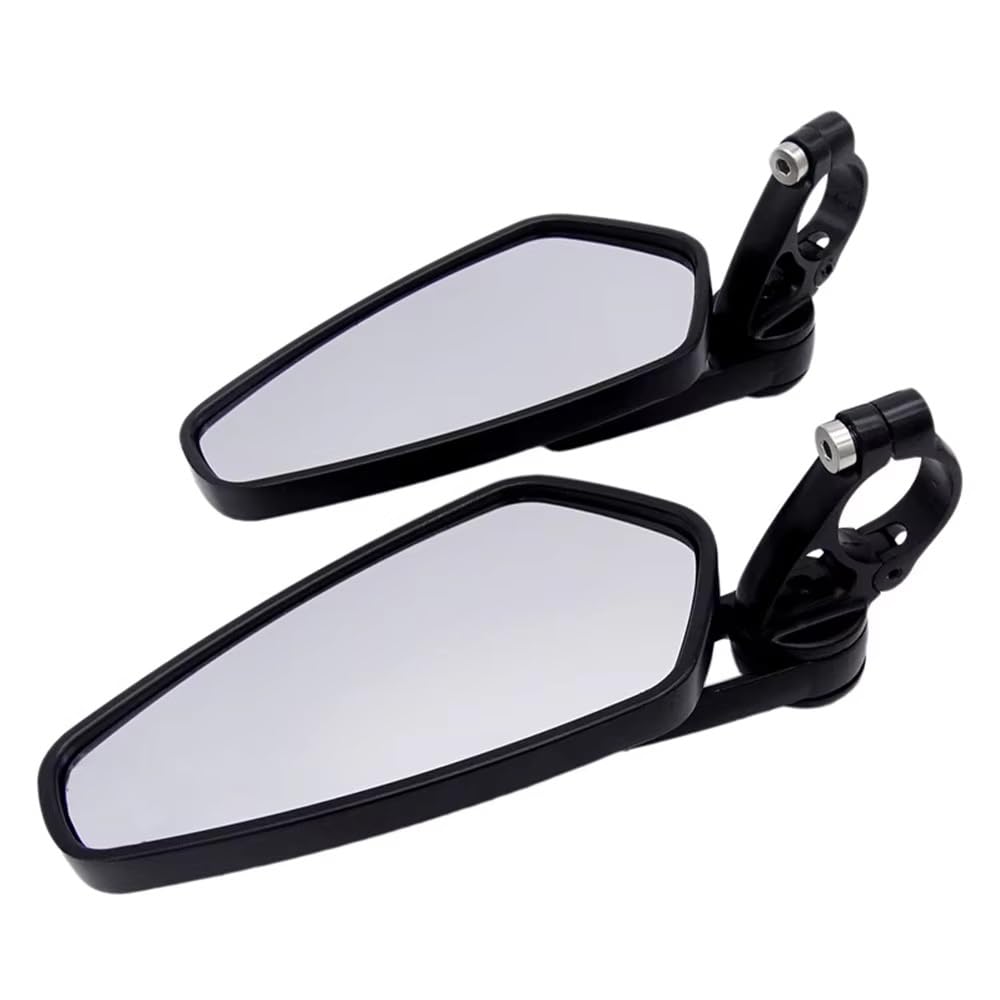 Retroviseur Moto Rétroviseurs En Plastique Pour Motos Sportives Motos De Route Et Choppers (1 Paire) * Accessoires Inclus Rétroviseurs de Moto