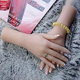 2. Hohe Qualität ungiftig, weiches Silikon-Material, innen mit Silikon gefüllt, die Finger frei gebogen werden können, ohne die Finger Skelett Unterstützung, weich im Griff, wie Gelee ..