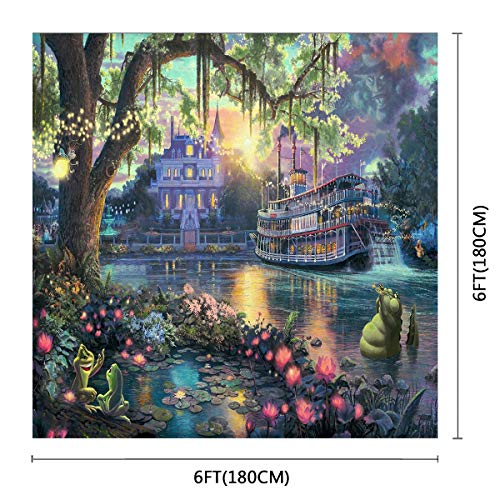 Fondo fotográfico vinilo 6x6ft multicolor miniatura 2