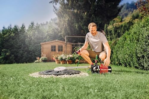 Einhell Gartenpumpe GC-GP 6040 ECO (600 W, max. 3.6 bar, 4000 L/h Fördermenge, Wasserfüllanzeige,...