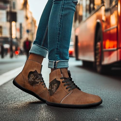 Binienty Unisex Women Men Minimalist Barefoot Sneaker Wide Toe Box Non-Slip Lace up Athlete Shoes4