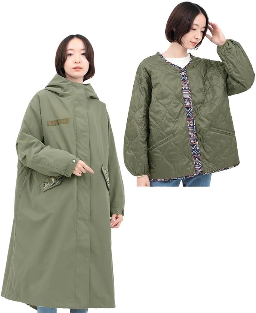 ブンブンフミカウチダfumikauchidaモッズコート36カーキ FUMIKA UCHIDA(フミカウチダ) / モッズコート/36/コットン/KHK/無地