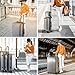 TRAVELARIM Hard Shell Luggage Sets with Spinner Wheels 4 Piece, Expandable Large Suitcases with TSA Lock, Travel Large Suitcase Set, Grey Luggage Set