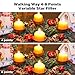 Walking Way 37mm Variable Star Filter, 4-8 Point Starburst Lens Filter with HD Optical Glass, Cross-Screen Sparkle Effect Filter for Holiday, Nightscape