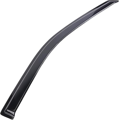 Miniatura 3 de FEIDKS Viseras laterales con cinta adhesiva, deflector de lluvia, juego de 4 piezas para Ford F-150 Crew Cab 2004-2008, Lincoln Mark LT 2006-2008