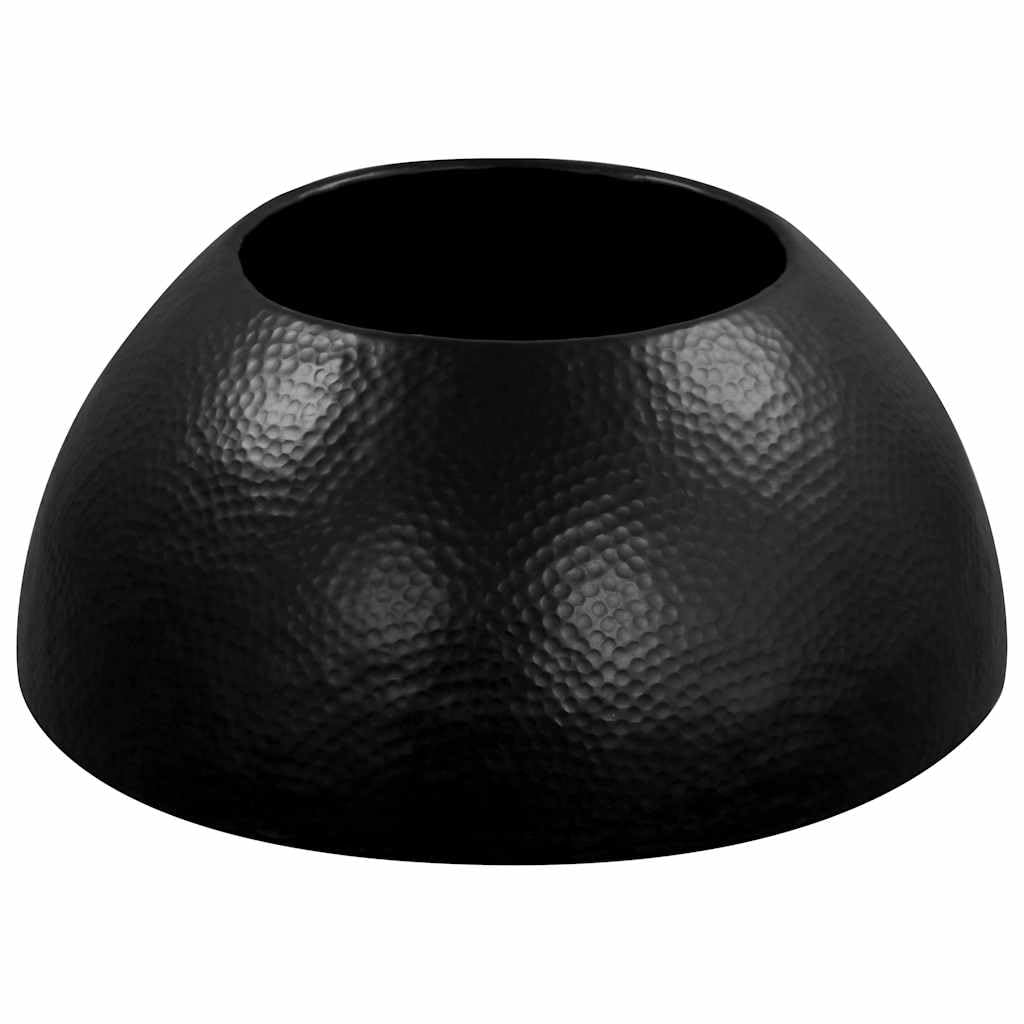 Mesa de centro, mesa auxiliar de aluminio martillado, 70 x 30 cm