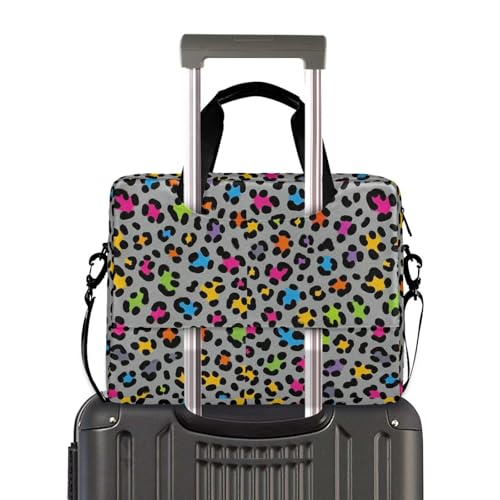 Maletín para portátil 15.6 pulgadas color gris leopardo miniatura 4