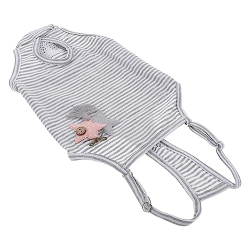 Totority Dog Diaper Female Large Washable Dog Sanitary Pantie Puppy Diaper Breathable Material for Female