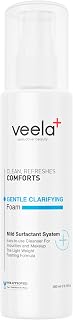 Veela Pürüzsüzleştirici, Yenileyici Yüz Köpüğü – Gentle Clarifying Foam | AHA/BHA | Kurutmayan Formül