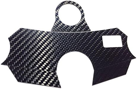 SKUR Kawasaki Ninja ZX12R ZX-12R 00-01 REAL GENUINE Carbon Fiber Triple Tree Yoke Cover Top Clamp Scratch Protector Key Guard