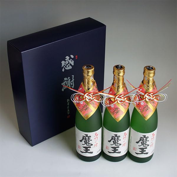 Amazon.co.jp: 感謝 魔王 おめかし感謝金蓋紙箱入 720ml 3本組