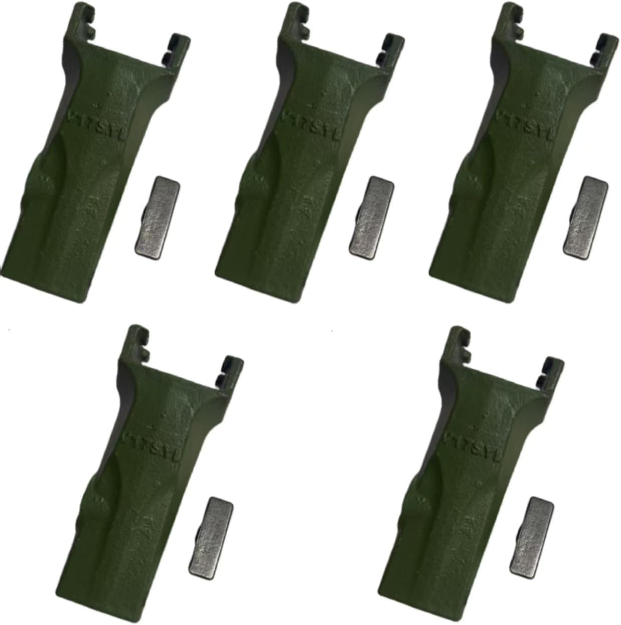 5PK V17SYL Bucket Digging Teeth/Tooth with V13/17PN Flex Pins