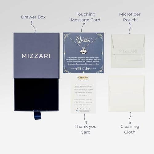 Miniatura 8 de 925 Sterling Silver Crown Necklace, Daughter Necklace From Mom And Dad, To My Daughter Necklace From Dad, Gift for Daughter, To My Badass Daughter