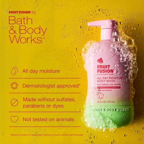 Fruit Fusion by Bath & Body Works Moisturizing Body Wash, Watermelon Whirl - image 4