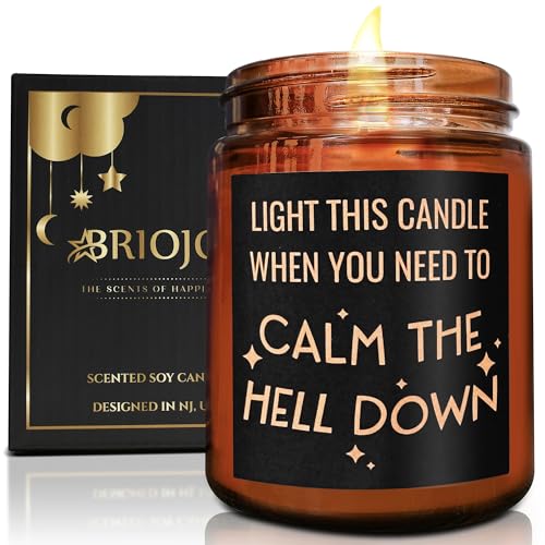 Calming Candle Gift for Women & Men