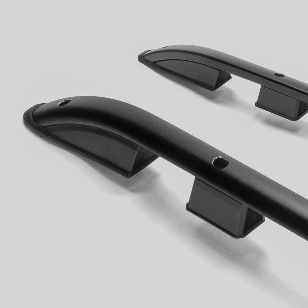 CHROMEMASTER | Barre da Tetto, Rail Tetto Compatibile con Jeep Renegade 2014+; Sono Utilizzate per il Montaggio di Portapacchi, Box da Tetto o Portabiciclette | Costruzione in Alluminio