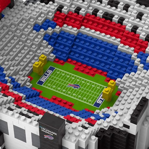 Image of FOCO NFL Unisex-Adult NFL Team Construction Blocks 3D Mini BRXLZ Stadium