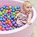 LittleTom 100 Pelotas de Color Ø 6 cm para llenar Piscinas de...