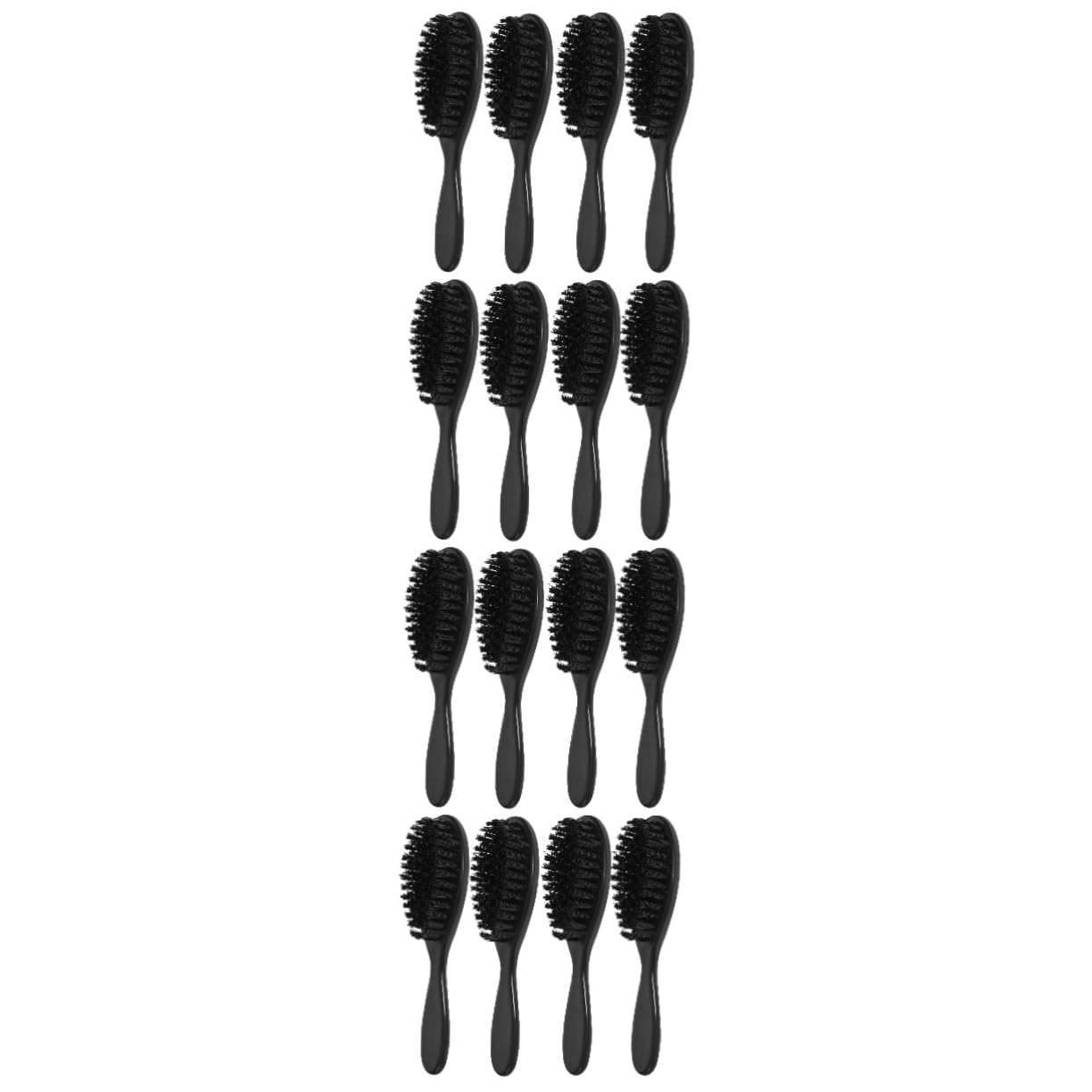 Healeved 16pezzi Spazzola Per Barba Da Uomo Da Pennello Per Della Barba Con Setole Morbide Utensile Portatile Per Grooming e Manutenzione