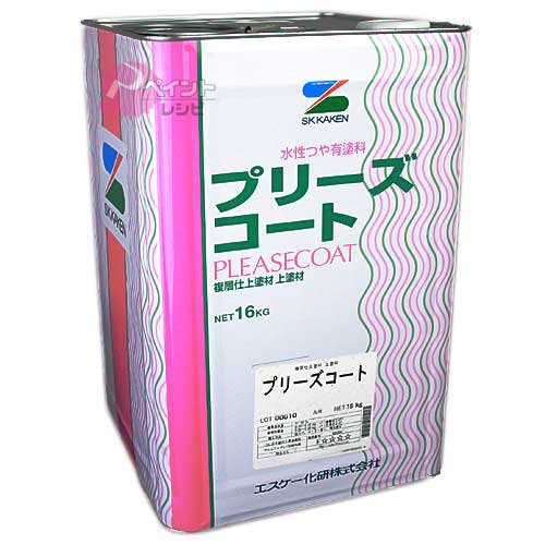 Amazon.co.jp: エスケー化研 プリーズコート 濃彩色 16kg SR-422 : DIY