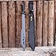 Xforst große Machete scharfe X-MTech. Gesamtlänge 64,5 cm, mit feststehender Klinge, inklusive Scheide.