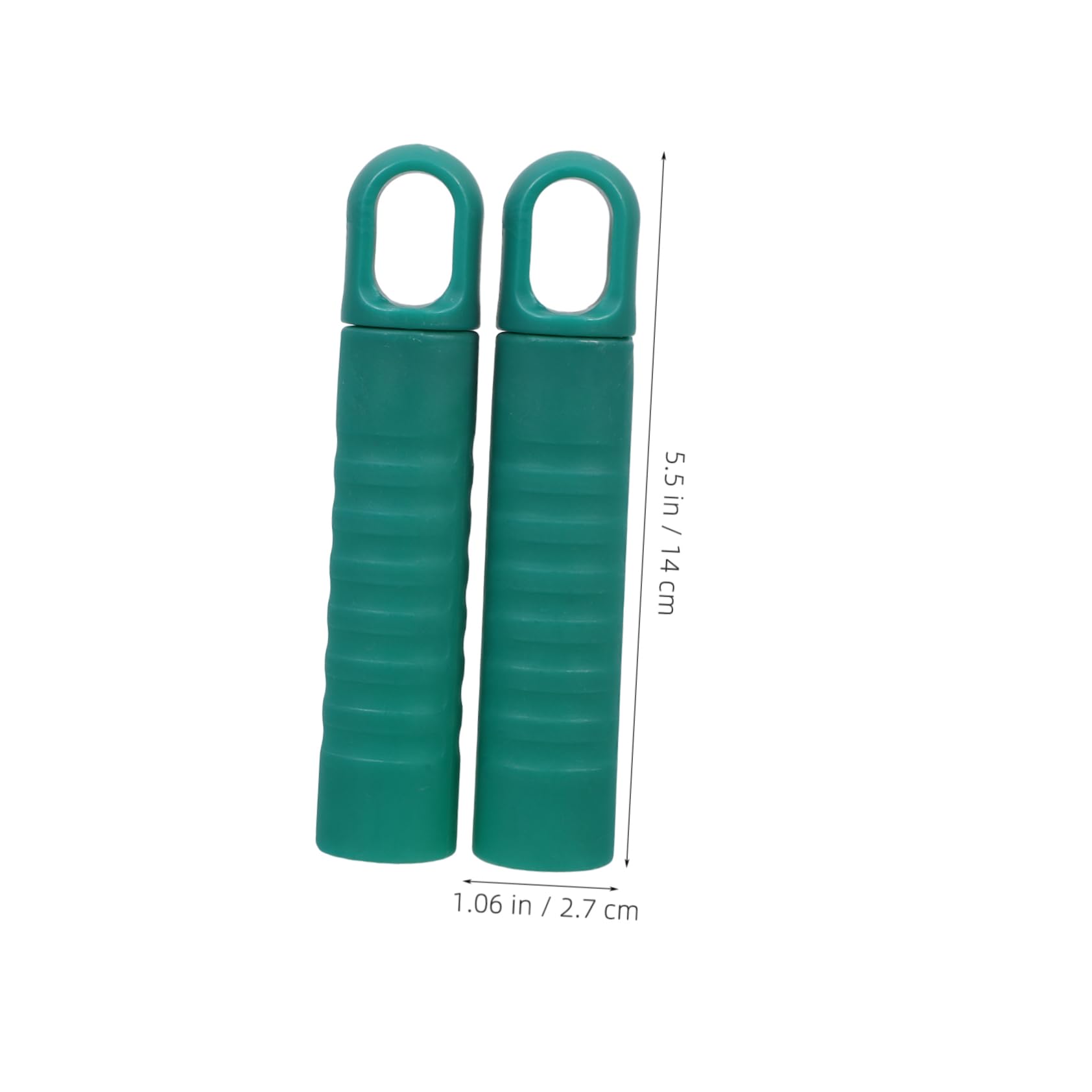 MUCKLILY 2pcs Mop Handle Replacement Caps Ergonomic Slip Grip for Broom Handles Durable Design Space Saving Hanging for Easy Storage Compatible with Mop Sticks