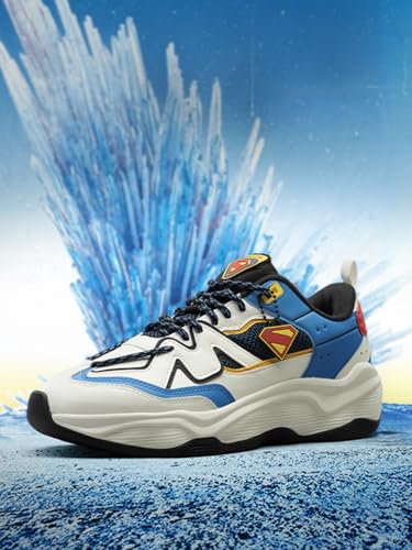 Image of The Souled Store Flash : Scarlet Speedster Men and Boys Lace Up Low Top Stylish Sneakers with Flexibility & Comfort