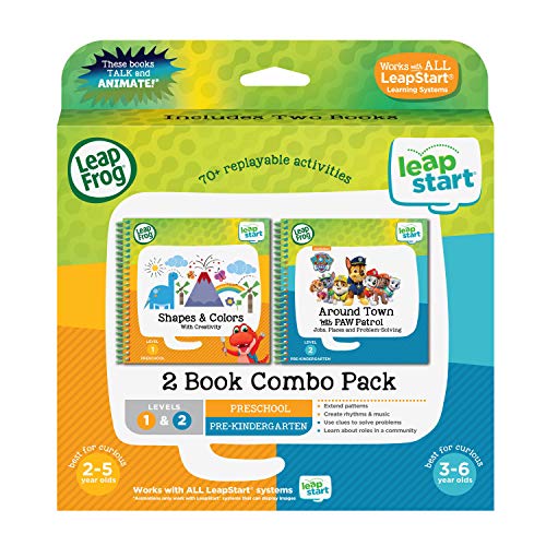 LeapFrog LeapStart 2 Book Combo Pack: Shapes and Colors & Around Town with PAW Patrol - Image 4
