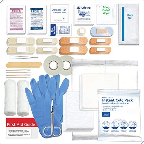 Care Science First Aid Kit All Purpose, 200 Pieces | Professional Use for Travel, Work, School, Home, Car, Survival, Camping, Hiking, and More