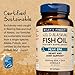 Wiley's Finest Wild Alaskan Fish Oil Peak EPA - Triple Strength Peak EPA & DHA Supplement - 1000mg Fish Oil - Omega-3s for Joint Health Support - 90 Softgels (90 Servings)