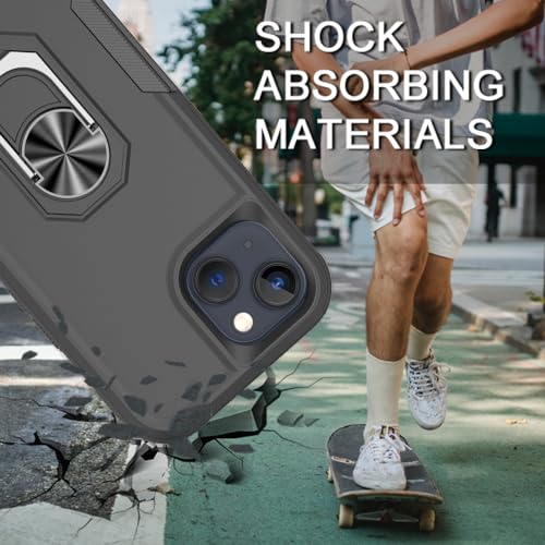 Coque iPhone 15 Plus avec verre trempé antichoc noir - 5