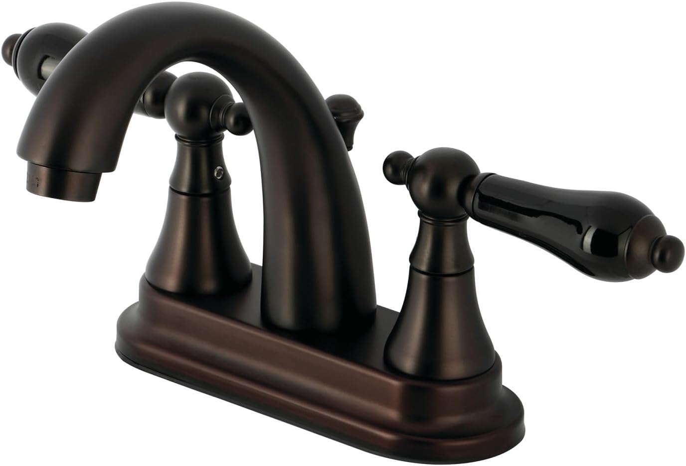 Kingston Brass KS7615PKL 4 in. Centerset Bathroom Faucet, Oil Rubbed Bronze