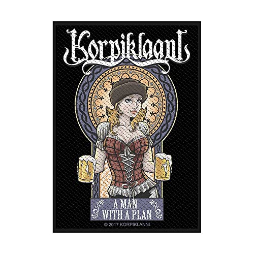 Korpiklaani A Man With A Plan Patch Multicolour