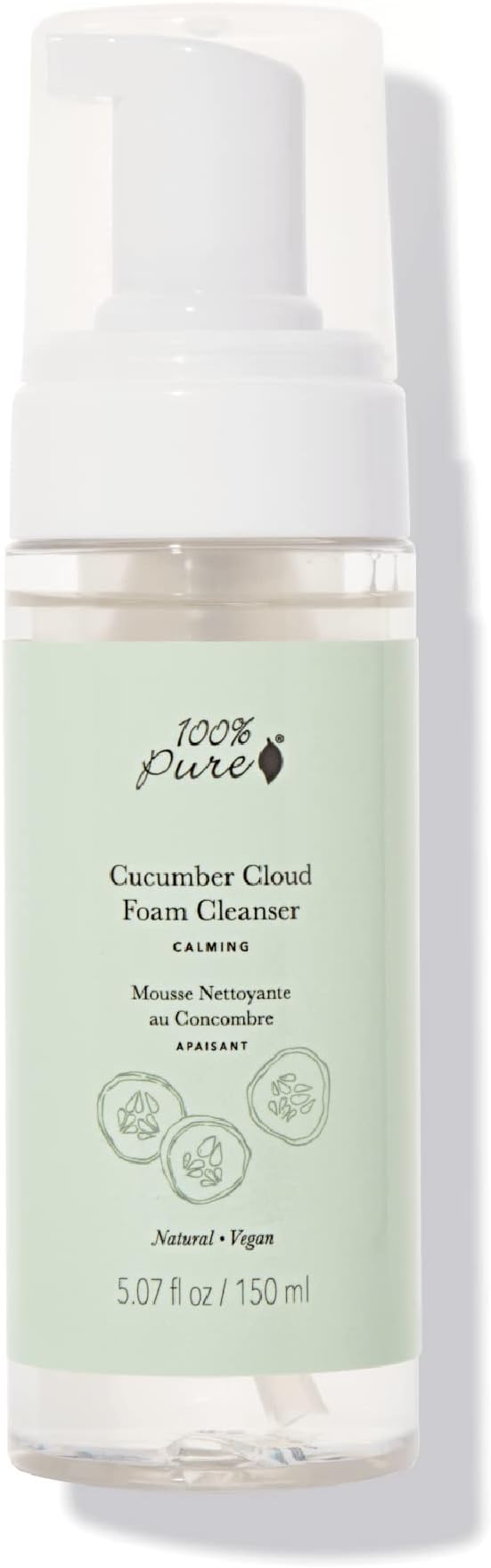 100% PURECucumber Cloud Foam Cleanser